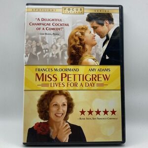 Miss Pettigrew Lives for a Day DVD Frances McDormand Amy‎ Adams Focus Features
